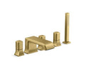 Brushed Moderne Brass