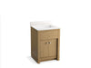 KOHLER Alouette™ 24" bathroom vanity cabinet with sink and quartz top