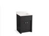 KOHLER Alouette™ 24" bathroom vanity cabinet with sink and quartz top