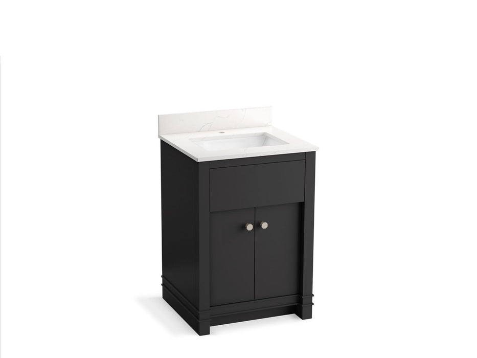 KOHLER Alouette™ 24" bathroom vanity cabinet with sink and quartz top