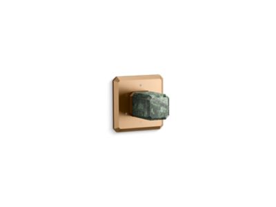 Kallista P33360-GTM Bezel Eco Transfer Trim, Gtm Stone