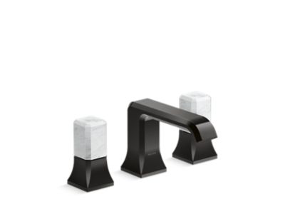 Kallista P33163-WC Bezel Widespread Faucet, Wc Stone