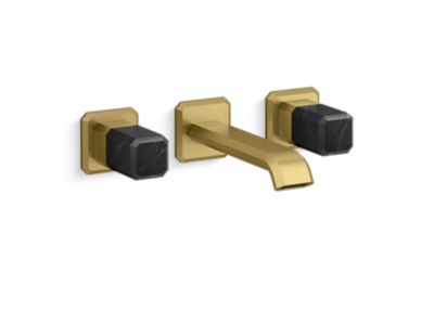Kallista P33168-NM Bezel Wall Mount Wide Spread Nm Stone