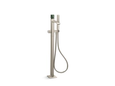 Kallista P32713-GTM Bezel Flr Mnt Bth Fct W Hdswr Gtm Stone
