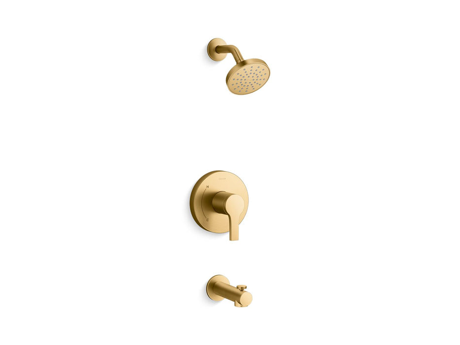 KOHLER Elate Rite-Temp bath and shower trim kit, 1.75 gpm