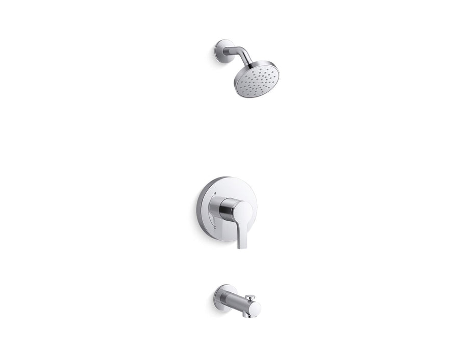 KOHLER Elate Rite-Temp bath and shower trim kit, 1.75 gpm