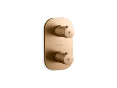 Kallista P33494-00 Aileron 1-Outlet Stacked Thermo Trim