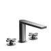 KOHLER Composed Deck-mount bath faucet with cross handles