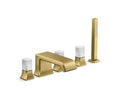 Brushed Moderne Brass