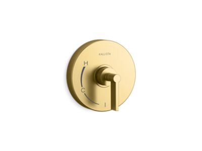 Kallista P24415-LV One Pb Shower Trim W/O Divrt, Lever Hdl