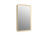 KOHLER K-38023-DLM Essential Ultrabright 22" x 34" rectangular lighted framed mirror