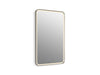 KOHLER K-38023-DLM Essential Ultrabright 22" x 34" rectangular lighted framed mirror