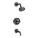 KOHLER Purist Rite-Temp bath and shower trim kit with push-button diverter and cross handle, 2.5 gpm