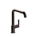 KOHLER Purist Pull-out kitchen sink faucet with three-function sprayhead