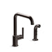 KOHLER Purist Single-handle kitchen sink faucet with side sprayer