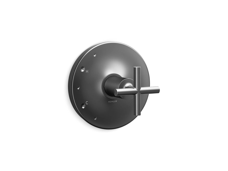 KOHLER Purist Rite-Temp valve trim with cross handle