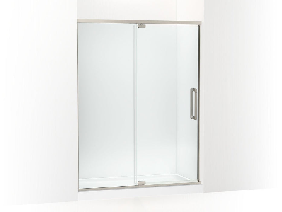 KOHLER K-CA37600-8L Statement 76" H pivot shower door with 5/16"-thick glass