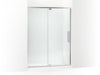 KOHLER K-CA37600-8L Statement 76" H pivot shower door with 5/16"-thick glass
