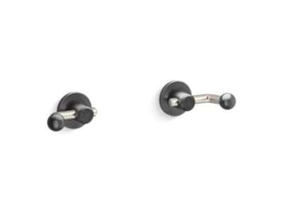 Kallista P34872-BN Vice Wall-Mt Bath Faucet Handles Crank