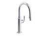 KOHLER K-28358-RT2 Edalyn by Studio McGee Touchless pull-down kitchen sink faucet with three-function sprayhead