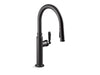 KOHLER K-28358-RT2 Edalyn by Studio McGee Touchless pull-down kitchen sink faucet with three-function sprayhead