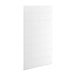 KOHLER K-39439-T07 Stoneridge 96" x 66" shower back wall with large block design