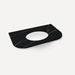 Quartz Stone Vanity Top, 36" x 1-1/8" x 23", Center Undercounter Sink, Three Hole, For Rosebrook