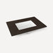 Quartz Stone Vanity Top, 30" x 1-1/8" x 23", Center Undercounter Sink, Three Hole, For Sendai and Chestnut Hill
