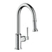 AXOR Montreux HighArc Kitchen Faucet 2-Spray Pull-Down, 1.75 GPM