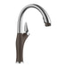 BLANCO 442032 Artona Pull-Down Kitchen Faucet 1.5 GPM - PVD Steel/Café