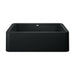 BLANCO 402575 Ikon 33" Apron Single Bowl Farmhouse Sink - Coal Black