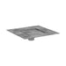 hansgrohe RainDrain Rock Point Drain Set 6"x 6" Trim with Rough