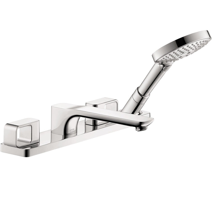 AXOR Urquiola 4-Hole Roman Tub Set Trim with 1.75 GPM Handshower