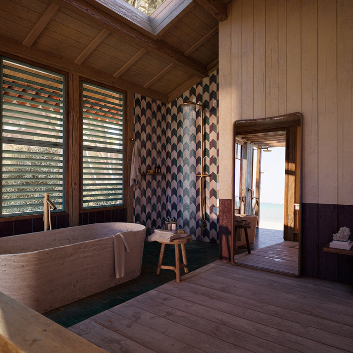 AXOR Starck Showerpipe 240 1-Jet, 1.75 GPM