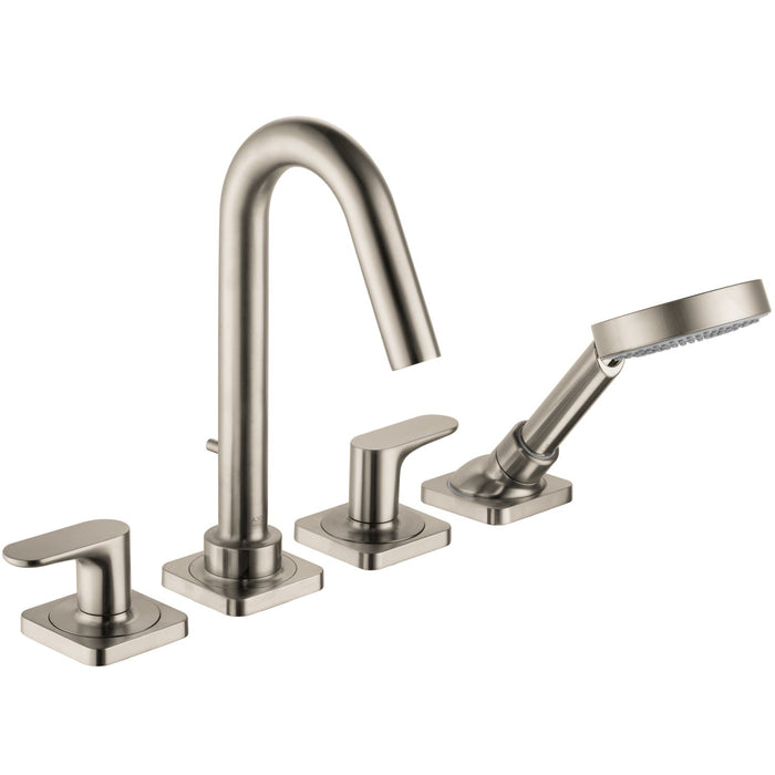 AXOR Citterio M 4-Hole Roman Tub Set Trim with 1.75 GPM Handshower