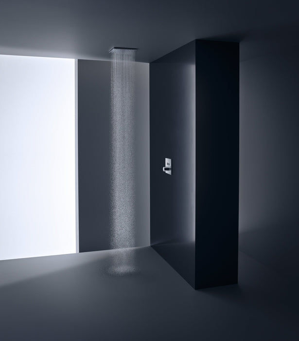 AXOR ShowerSolutions Showerhead 250 Square 2-Jet Ceiling Connection, 2.5 GPM