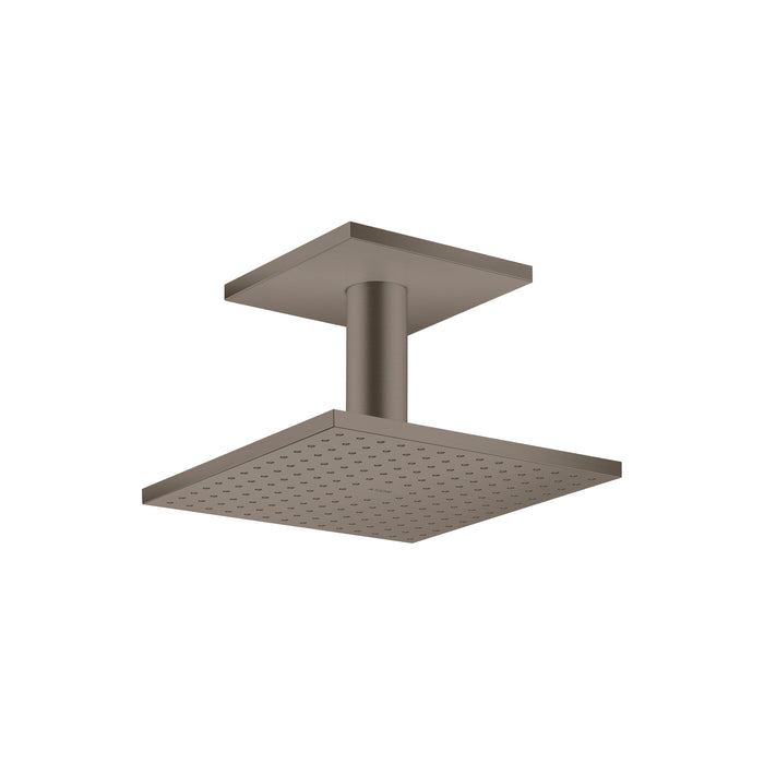 AXOR ShowerSolutions Showerhead 250 Square 2-Jet Ceiling Connection, 1.75 GPM