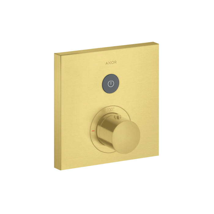 AXOR ShowerSelect Thermostatic Trim Square for 1 Function