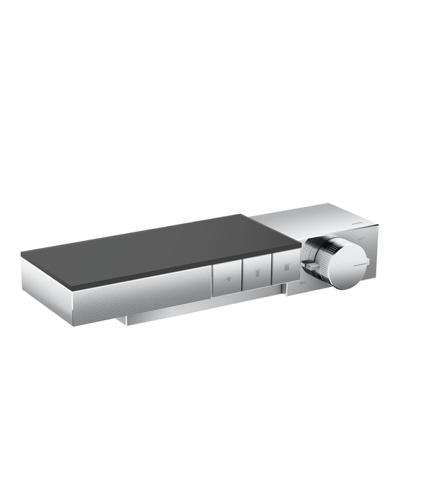 AXOR Edge Thermostatic Trim for Exposed Installation for 3 Functions - Diamond Cut