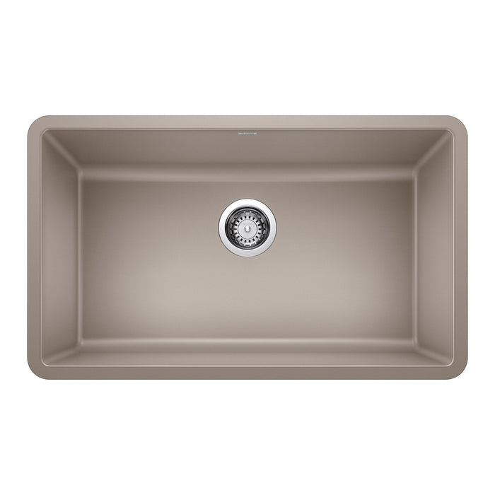 BLANCO 442531 Precis 30" Single Bowl Kitchen Sink - Truffle