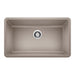 BLANCO 442531 Precis 30" Single Bowl Kitchen Sink - Truffle