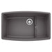 BLANCO 441476 Performa Cascade Kitchen Sink with Colander - Cinder