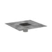 hansgrohe RainDrain Brilliance Point Drain Set 4"x 4" Trim with Height Adjustable Frame and Rough