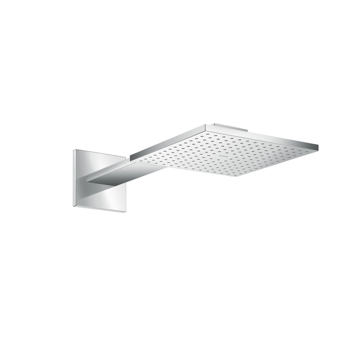 AXOR ShowerSolutions Showerhead 250 Square 2- Jet with Showerarm Trim, 1.75 GPM