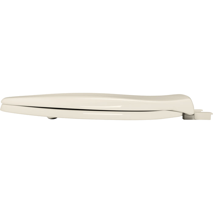 Bemis 1200E4B Affinity® Elongated Plastic Toilet Seat Featuring Stay·Tite® Seat Fastening System™, Whisper·Close®, Easy·Clean®, Precision·Fit® and Super·Grip® Bumpers - Biscuit