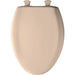 Bemis 1200SLOWT Classic Colors® Elongated Plastic Toilet Seat Featuring Stay·Tite® Seat Fastening System™, Whisper·Close®, and Easy·Clean® - Desert Bloom