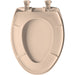 Bemis 1200SLOWT Classic Colors® Elongated Plastic Toilet Seat Featuring Stay·Tite® Seat Fastening System™, Whisper·Close®, and Easy·Clean® - Desert Bloom