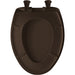 Bemis 1200SLOWT Classic Colors® Elongated Plastic Toilet Seat Featuring Stay·Tite® Seat Fastening System™, Whisper·Close®, and Easy·Clean® - Espresso Brown