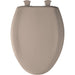 Bemis 1200SLOWT Classic Colors® Elongated Plastic Toilet Seat Featuring Stay·Tite® Seat Fastening System™, Whisper·Close®, and Easy·Clean® - Fawn Beige