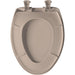 Bemis 1200SLOWT Classic Colors® Elongated Plastic Toilet Seat Featuring Stay·Tite® Seat Fastening System™, Whisper·Close®, and Easy·Clean® - Fawn Beige